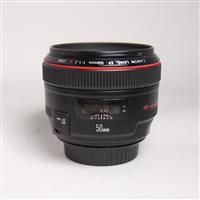 Used Canon EF 50mm f/1.2L USM Standard Lens