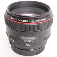 Used Canon EF 50mm f/1.2L USM Standard Lens