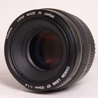 Used Canon EF 50mm f/1.4 USM Standard Lens