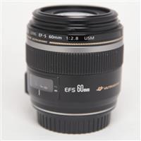 Used Canon EF-S 60mm f/2.8 Autofocus Macro Lens