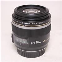 Used Canon EF-S 60mm f/2.8 Autofocus Macro Lens