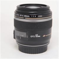 Used Canon EF-S 60mm f/2.8 Autofocus Macro Lens