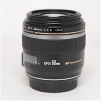 Used Canon EF-S 60mm f/2.8 Autofocus Macro Lens