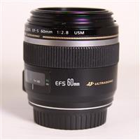 Used Canon EF-S 60mm f/2.8 Autofocus Macro Lens