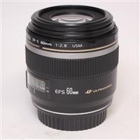 Used Canon EF-S 60mm f/2.8 Autofocus Macro Lens