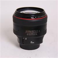 Used Canon EF 85mm f/1.2L II USM Short Telephoto Lens