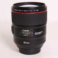 Used Canon EF 85mm f/1.4L IS USM Short Telephoto Lens