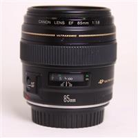 Used Canon EF 85mm f/1.8 USM Short Telephoto Lens