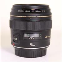 Used Canon EF 85mm f/1.8 USM Short Telephoto Lens
