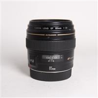 Used Canon EF 85mm f/1.8 USM Short Telephoto Lens