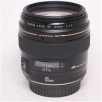 Used Canon EF 85mm f/1.8 USM Short Telephoto Lens