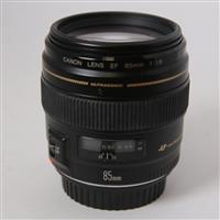 Used Canon EF 85mm f/1.8 USM Short Telephoto Lens