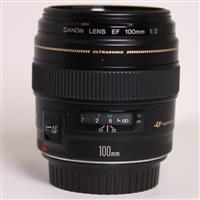 Used Canon EF 100mm f/2 USM Medium Telephoto Lens