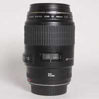 Used Canon EF 100mm f/2.8 USM Autofocus Macro Lens