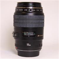 Used Canon EF 100mm f/2.8 USM Autofocus Macro Lens