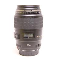 Used Canon EF 100mm f/2.8 USM Autofocus Macro Lens