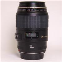 Used Canon EF 100mm f/2.8 USM Autofocus Macro Lens