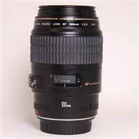 Used Canon EF 100mm f/2.8 USM Autofocus Macro Lens