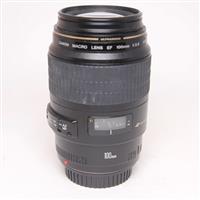 Used Canon EF 100mm f/2.8 USM Autofocus Macro Lens