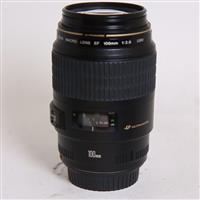 Used Canon EF 100mm f/2.8 USM Autofocus Macro Lens