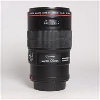 Used Canon EF 100mm f/2.8L IS USM Autofocus Macro Lens