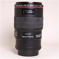 Used Canon EF 100mm f/2.8L IS USM Autofocus Macro Lens