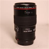 Used Canon EF 100mm f/2.8L IS USM Autofocus Macro Lens