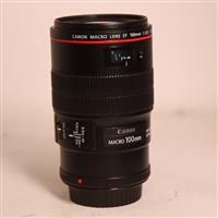 Used Canon EF 100mm f/2.8L IS USM Autofocus Macro Lens