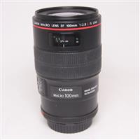 Used Canon EF 100mm f/2.8L IS USM Autofocus Macro Lens