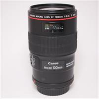 Used Canon EF 100mm f/2.8L IS USM Autofocus Macro Lens