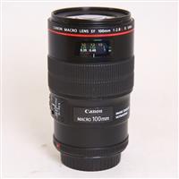 Used Canon EF 100mm f/2.8L IS USM Autofocus Macro Lens