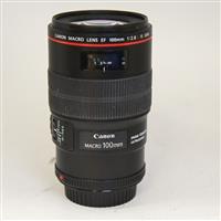 Used Canon EF 100mm f/2.8L IS USM Autofocus Macro Lens