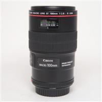 Used Canon EF 100mm f/2.8L IS USM Autofocus Macro Lens