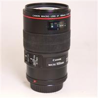 Used Canon EF 100mm f/2.8L IS USM Autofocus Macro Lens