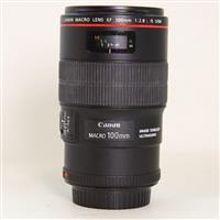 Used Canon EF 100mm f/2.8L IS USM Autofocus Macro Lens