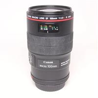 Used Canon EF 100mm f/2.8L IS USM Autofocus Macro Lens