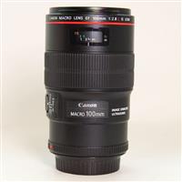 Used Canon EF 100mm f/2.8L IS USM Autofocus Macro Lens