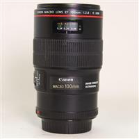 Used Canon EF 100mm f/2.8L IS USM Autofocus Macro Lens