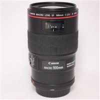 Used Canon EF 100mm f/2.8L IS USM Autofocus Macro Lens
