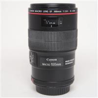 Used Canon EF 100mm f/2.8L IS USM Autofocus Macro Lens