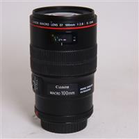 Used Canon EF 100mm f/2.8L IS USM Autofocus Macro Lens