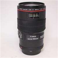 Used Canon EF 100mm f/2.8L IS USM Autofocus Macro Lens