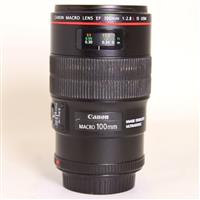 Used Canon EF 100mm f/2.8L IS USM Autofocus Macro Lens