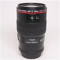 Used Canon EF 100mm f/2.8L IS USM Autofocus Macro Lens