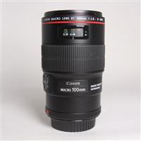 Used Canon EF 100mm f/2.8L IS USM Autofocus Macro Lens