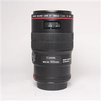 Used Canon EF 100mm f/2.8L IS USM Autofocus Macro Lens