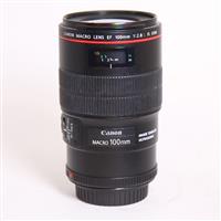 Used Canon EF 100mm f/2.8L IS USM Autofocus Macro Lens