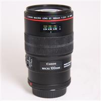 Used Canon EF 100mm f/2.8L IS USM Autofocus Macro Lens