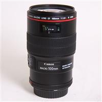 Used Canon EF 100mm f/2.8L IS USM Autofocus Macro Lens