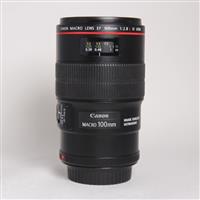 Used Canon EF 100mm f/2.8L IS USM Autofocus Macro Lens